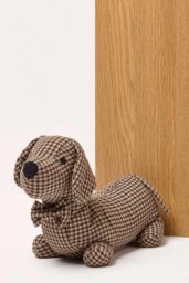 Homescapes Dog Door Stop - Set of 2 - Animal Door Stops in Brown - thumbnail 5