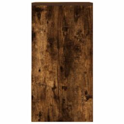 Berkfield Home Bedside Cabinets with Drawer 2 pcs Smoked Oak 35x34x66.5 cm in Brown - thumbnail 7