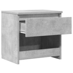 Berkfield Home Elegant Bedside Cabinet Concrete Grey 40x30x39 cm Engineered Wood - Size: 40 x 30 x 39 cm - thumbnail 8