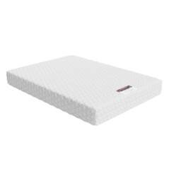Rest Relax Visco Therapy Balance 20cm Ortho Cool Blue Foam Mattress Cooler Sleep in White - Size: Single