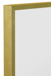 "MirrorOutlet The Artus - Gold Aluminium Edged Wall Mirror 47"" X 16"" (120CM X 40CM) - Size: 1 Pack" - thumbnail 6