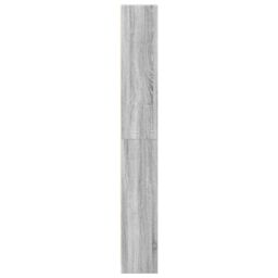 Berkfield Home Bookcase Grey Sonoma 40x24x176 cm Engineered Wood - Size: 40 x 24 x 176 cm - thumbnail 5