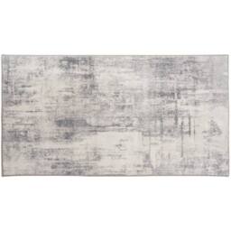 tectake Washable Rug Nadira 60 X 110 Cm - Beige/Grey in Beige - Size: 60 cm x 110 cm - thumbnail 1