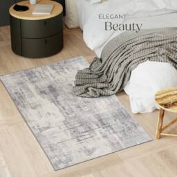 tectake Washable Rug Nadira 60 X 110 Cm - Beige/Grey in Beige - Size: 60 cm x 110 cm - thumbnail 7