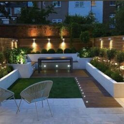 CGC Lighting MYAH Square Small Single Stainless Steel Inground Or Decking Lights in Silver - thumbnail 5