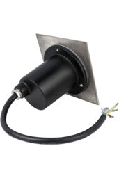 CGC Lighting MYAH Square Small Single Stainless Steel Inground Or Decking Lights in Silver - thumbnail 4