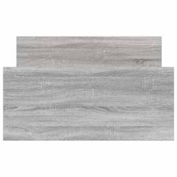 Berkfield Home Bed Frame Grey Sonoma 90x190 cm Single Engineered Wood - thumbnail 5