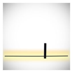 Lucide 'SEGIN' Non Dimmable Stylish Mountable Indoor Decor LED Wall Light in Black - thumbnail 5
