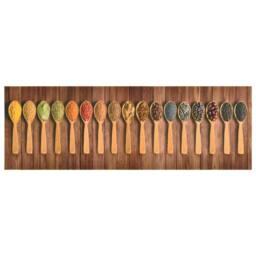 Berkfield Home Kitchen Floor Mat Washable Spoon 60x180 cm - thumbnail 3