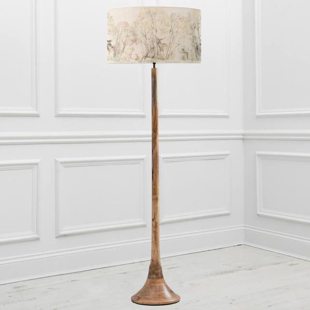 Voyage Maison Kinross Floor Lamp With Enchanted Forest Eva Lampshade in Beige - image 1