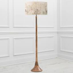 Voyage Maison Kinross Floor Lamp With Enchanted Forest Eva Lampshade in Beige - thumbnail 1