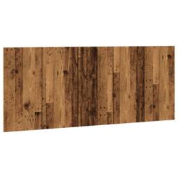 Berkfield Home Bed Headboard Old Wood 200x1.5x80 cm Engineered Wood in Brown - thumbnail 1