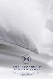 Snuggledown 2 Pack Hotel Medium Support Back Sleeper Pillow in White - thumbnail 5