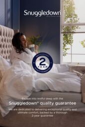 Snuggledown 2 Pack Hotel Medium Support Back Sleeper Pillow in White - thumbnail 9