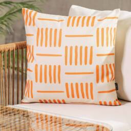 icon 2 Pack Cushion 43x43 Kyoto Fabric - Lines in Off-White - thumbnail 2