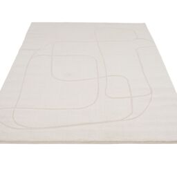 Kukoon Cream Beige Minimalist Design Plush Pile Area Rug in Light Beige - Size: 80 cm x 150 cm - thumbnail 4