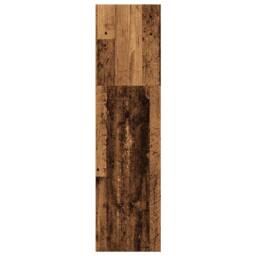 Berkfield Home Bookcase Old Wood 40x30x114 cm Engineered Wood in Brown - Size: 40 x 30 x 114 cm - thumbnail 5