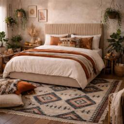 Wyld Haus Dublin Taupe 6ft Super King Ottoman Bed Tall Ribbed Headboard in Beige