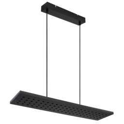 Netlighting Dolores 80x20cm Pendant Ceiling Light Matt Black LED 3000K - Size: 80x20 cm - thumbnail 2