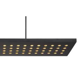 Netlighting Dolores 80x20cm Pendant Ceiling Light Matt Black LED 3000K - Size: 80x20 cm - thumbnail 4