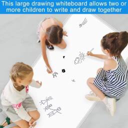 Kelvenix Magnetic Whiteboard White Board Dry Wipe Notice Office School Home - thumbnail 5