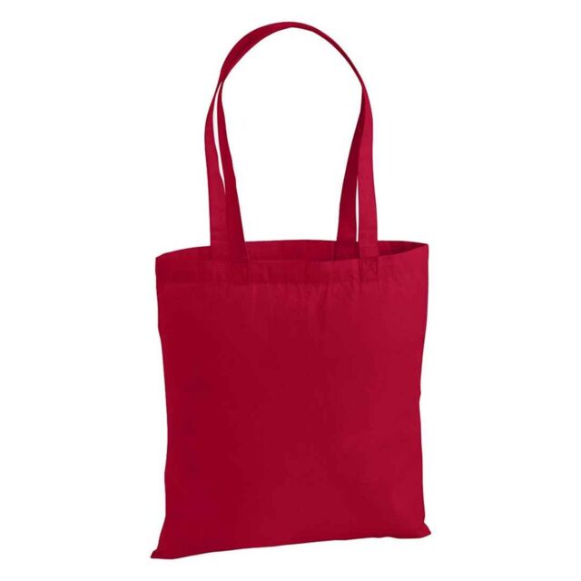 Westford Mill Premium Cotton Tote Bag in Red - image 1