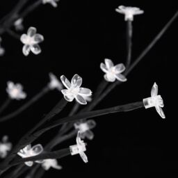 Berkfield Home Cherry Blossom LED Tree Warm White 368 LEDs 300 cm - thumbnail 5