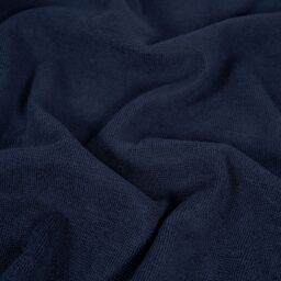 OHS 5 x Plain Microfiber Quick Dry Bath Beach Towel in Navy - thumbnail 5