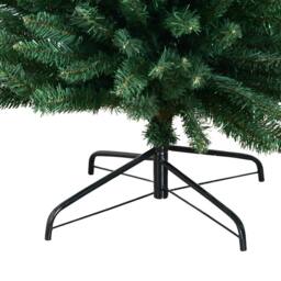 Costway 8FT Artificial Christmas Tree Xmas Decoration Trees Slim for Small Room in Green - thumbnail 4
