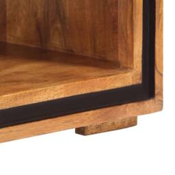 Berkfield Home Coffee Table 100x45x33 cm Solid Acacia Wood in Brown - Size: 100 x 45 x 33 cm - thumbnail 6