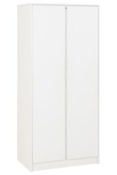 Seconique Malvern 2 Door Wardrobe Bedroom Set in White - thumbnail 2