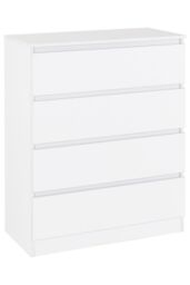 Seconique Malvern 2 Door Wardrobe Bedroom Set in White - thumbnail 4