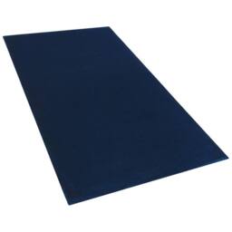 Wyld and Coco Navy Viscose Rug 80 x 150 cm Hand-Tufted Low Pile in Blue - Size: 80 cm x 150 cm - thumbnail 3