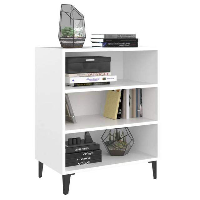 Berkfield Home Sideboard White 57x35x70 cm Engineered Wood - Size: 57 x 35 x 70 cm - image 1