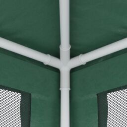 Berkfield Home Party Tent with 4 Mesh Sidewalls Green 2.5x2.5 m HDPE - thumbnail 6