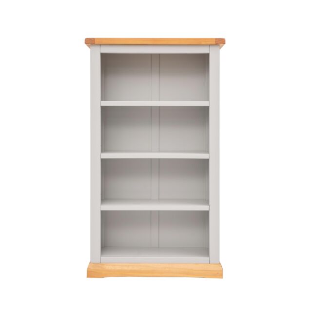 Cabinet Bits Bookcase with plinth 120x70x25cm in Light Grey - Size: 120 x 70 x 25 cm - image 1