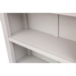 Cabinet Bits Bookcase with plinth 120x70x25cm in Light Grey - Size: 120 x 70 x 25 cm - thumbnail 5