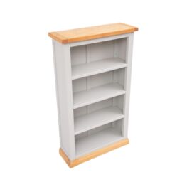 Cabinet Bits Bookcase with plinth 120x70x25cm in Light Grey - Size: 120 x 70 x 25 cm - thumbnail 3