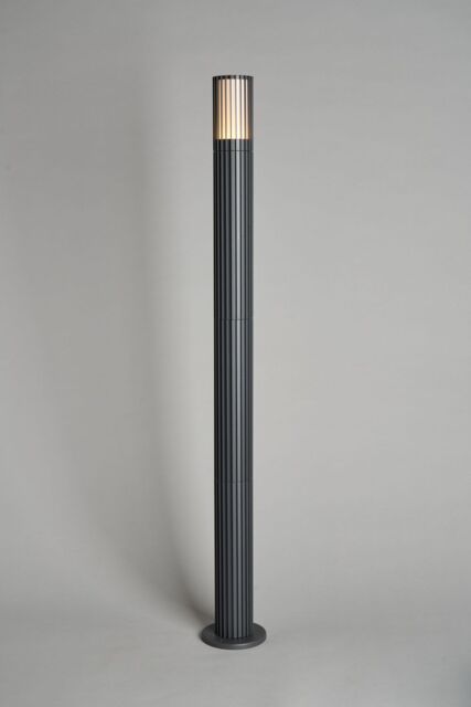 BHS Lighting Zeb Adjustable Outdoor Post Light in Dark Grey - image 1