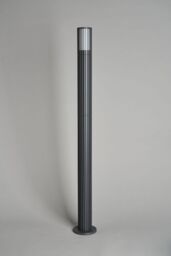 BHS Lighting Zeb Adjustable Outdoor Post Light in Dark Grey - thumbnail 2