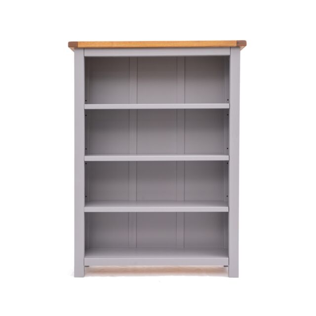 Cabinet Bits Bookcase 120x90x25cm in Grey - Size: 120 x 90 x 25 cm - image 1