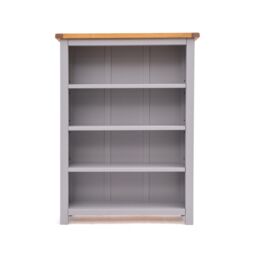 Cabinet Bits Bookcase 120x90x25cm in Grey - Size: 120 x 90 x 25 cm - thumbnail 1