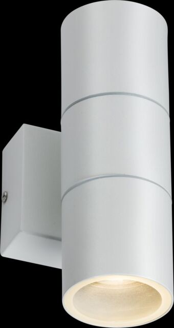 Netlighting GU10 Up & Down Wall Light White 230V IP54 2x20W - image 1