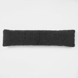 OHS Draught Excluder Door Insulator Window Snake Draft Teddy Stopper Energy Saving in Charcoal - thumbnail 4