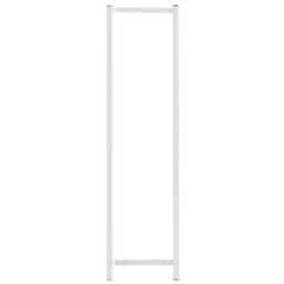 Berkfield Home Towel Rack White 25x20x95 cm Steel - Size: 25 x 20 x 95 cm - thumbnail 3