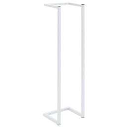 Berkfield Home Towel Rack White 25x20x95 cm Steel - Size: 25 x 20 x 95 cm - thumbnail 2