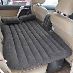 Havendro Inflatable Car Air Bed Back Rear Seat Rest Foldable in Grey - thumbnail 3