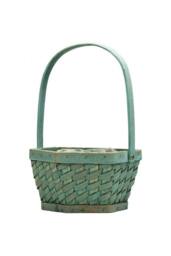 KDMD Hexagon Baskets Duck Egg Blue Basket design for everyday use - thumbnail 2
