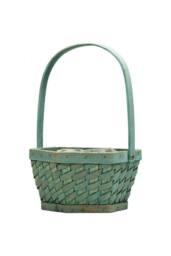 KDMD Hexagon Baskets Duck Egg Blue Basket design for everyday use - thumbnail 1