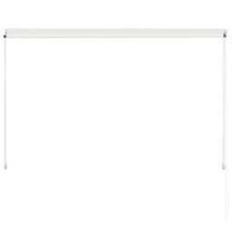Berkfield Home Retractable Awning 200x150 cm Cream in Beige - thumbnail 4